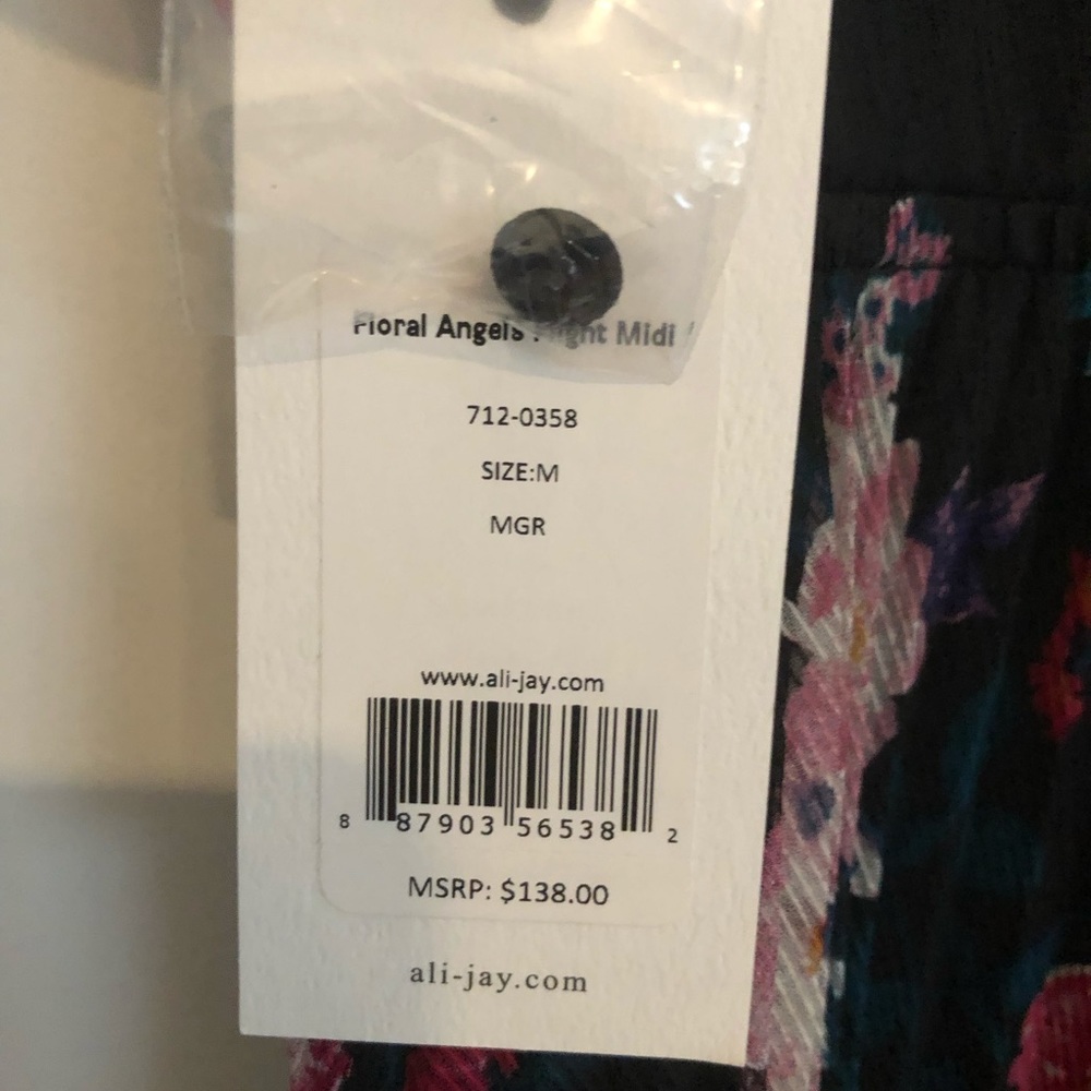 ali jay midi floral dress